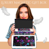 Satin  Pillowcase 50x75cm - Champagne  Pillowcase with Zipper Closure With Magnetic Gift Box