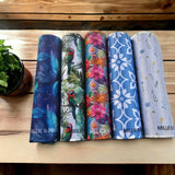 Millie & Boo Tropical Bird Printed Mouse Mat - 80cm x 30cm Non-Slip Easy Glide Mouse Pad Desk Organiser - 2mm Thickness, Ideal for Women Working from Home