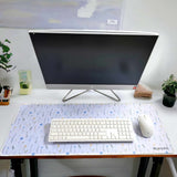 Millie & Boo Springtime Flower Desk Mat, Large 80x30 cm, 2mm Thickness, Non-Slip Mouse Mat & Pad, Desk Organiser for Women, Ideal for Work from Home Office Space, Gaming Mouse Pad, Female Desk Tidy