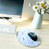 Springtime Flower Mouse  Mat, 22cm, 2mm Thickness, Non-Slip Mouse Mat
